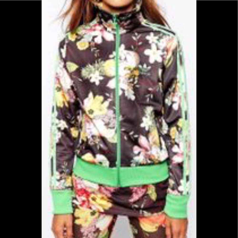 RARE ADIDAS X FARM RIO FIREBIRD FRUIT BOWL TRACK JACKET M. GREAT CONDITION.